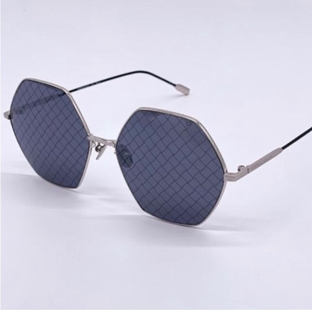 Bottega Vennetta Geometric Sunglasses.